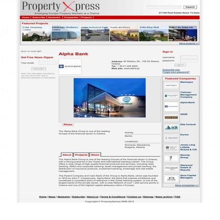 Alpha Bank – Property Xpress (PropertyXpress.com)