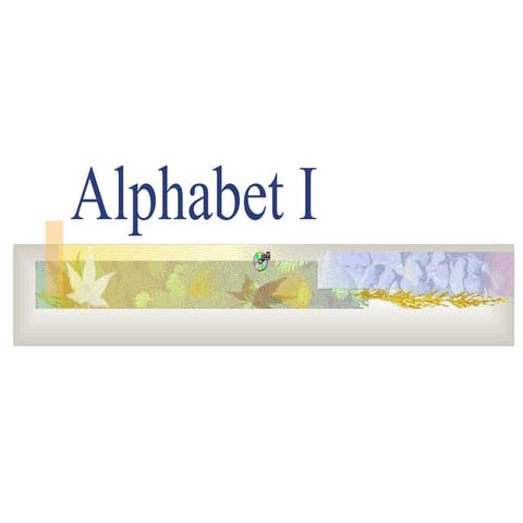 Alphabet
