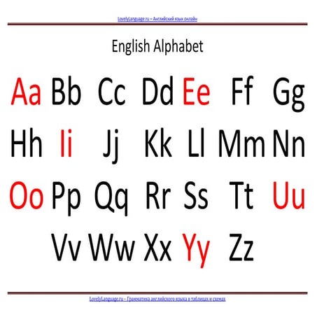 Alphabet