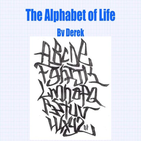 alphabet autobiography | PPT