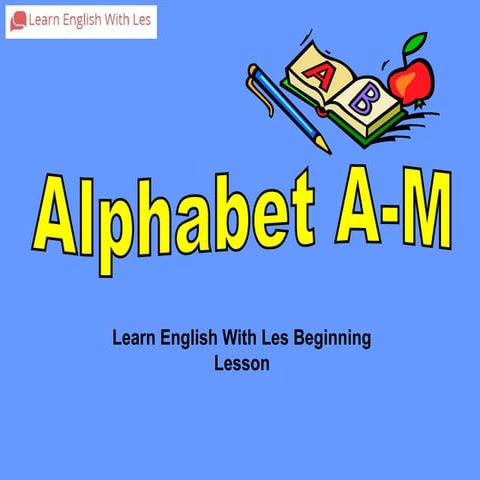 Alphabet lesson-1