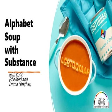 Gender and society - alphabet-soup Lesson 3