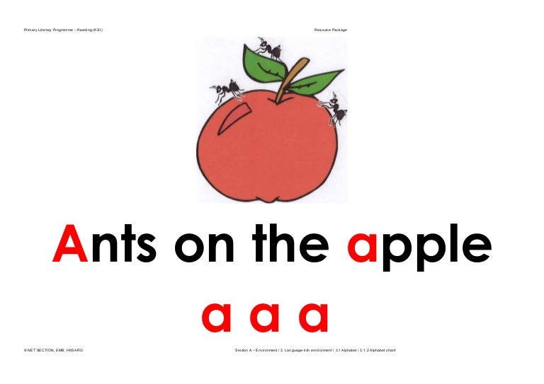 Alphabet chant _ants_on_apple