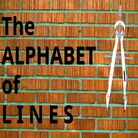 ALPHABET OF LINES used in technical drawing