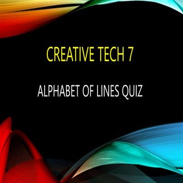 Alphabet of Lines Quiz - Discuss the .pptx