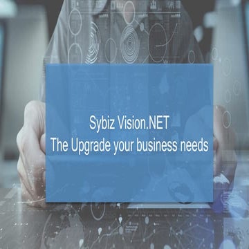 Sybiz Vision.NET & IT as a Service (ITaaS) | PPTX