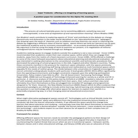 Alpine tel position paper_holley_jan2013