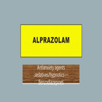 Alprazolam 