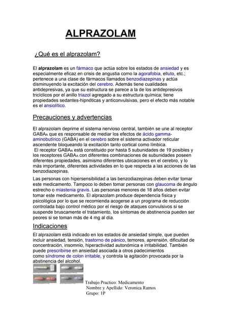 Mylan Generic Alprazolam