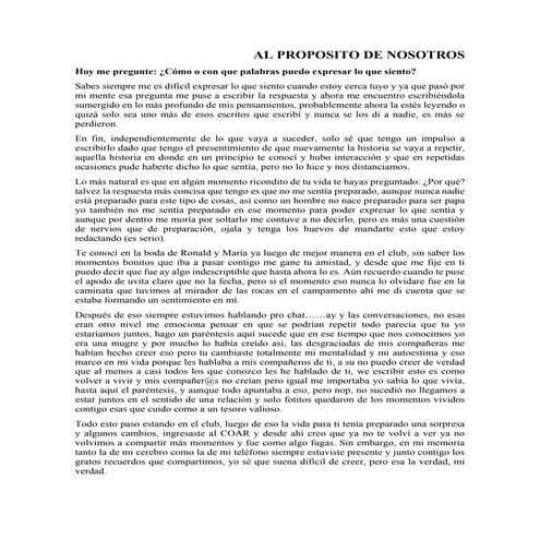 Historia de un amor prohibido | DOCX
