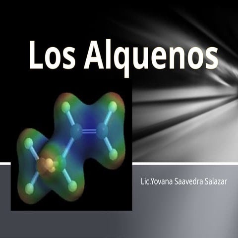 ALQUENOSLos alquenos son hidrocarburos insaturados que tienen doble ...