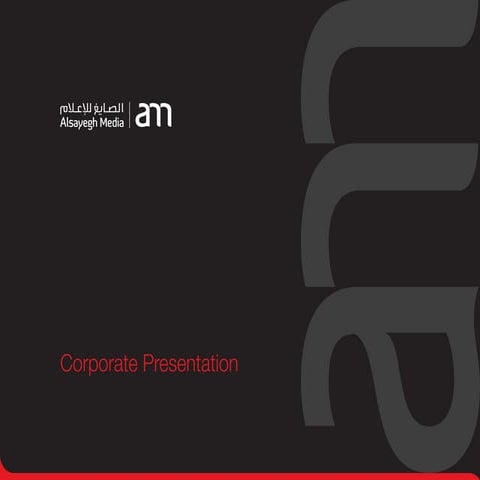 Alsayegh Media Corporate Presentation Updated