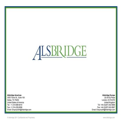 Alsbridge overview