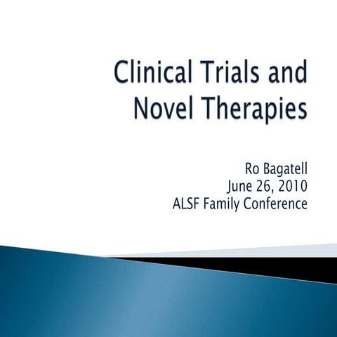 Childhood Cancer Symposium -- Clinical Trials and Experimental Treatments