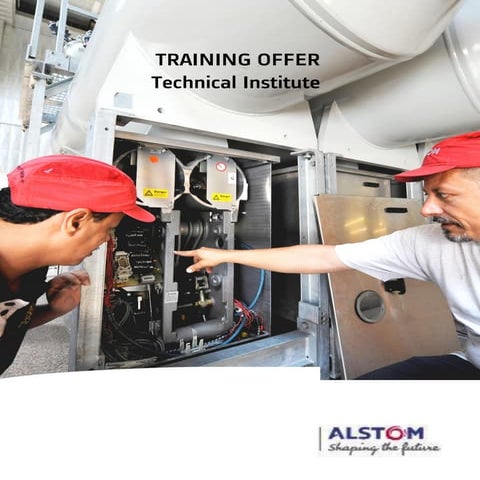 Alstom High Voltage Training Offer - Technical Institute