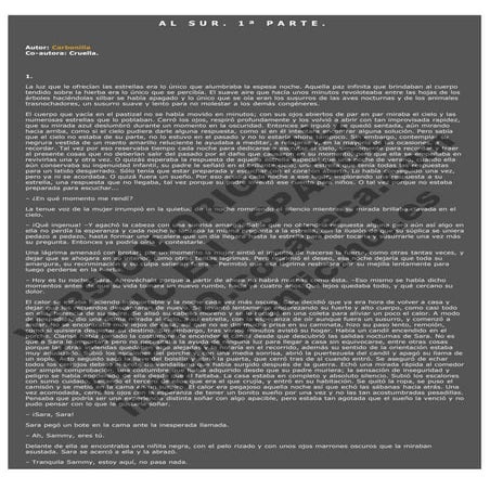 "Al sur" de Carbonila