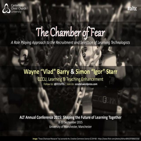 The Chamber of Fear: A Role Playing Approach to the Recruitment and Selection...