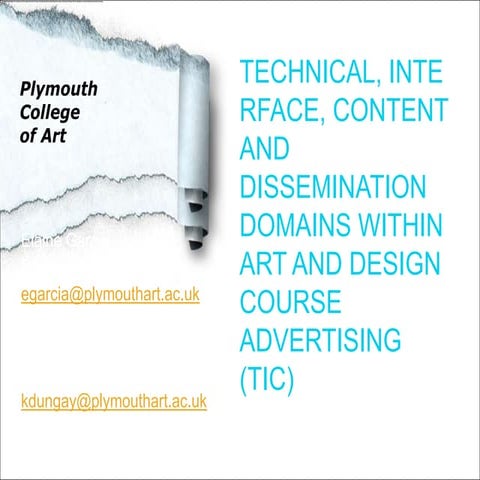 ALT-C Workshop Presentation Slides