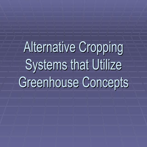 Alt Crop Systems