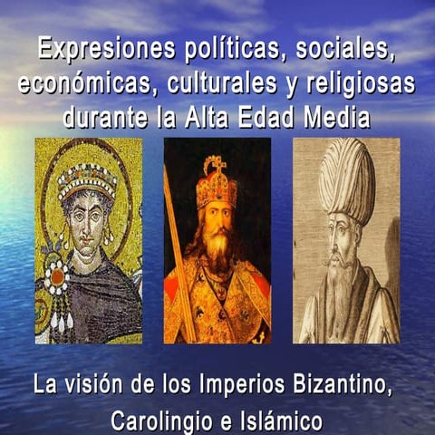 Alta edad media religiosa politica y cultural