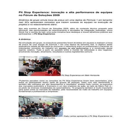 Alta Performance   9 Cs