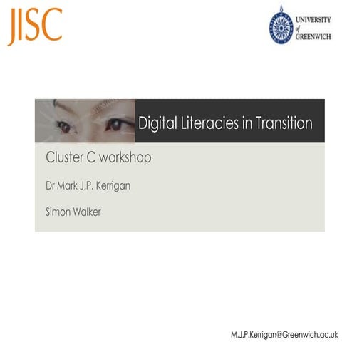 ALT-C 2012 Digital Literacies