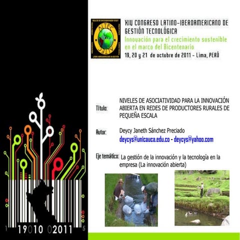 semana 8. AGRICULTURA ORGANICA EN EL PERU pptx | PPTX