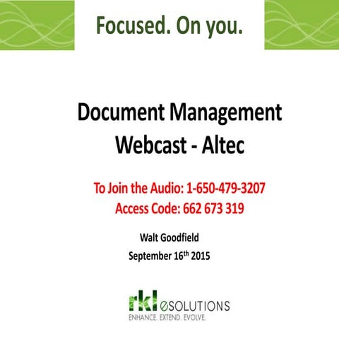 Altec Document Management for Sage