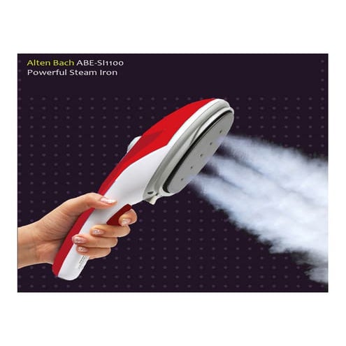 Altenbach garment steamer steam iron 3in1 handheld sterilization red