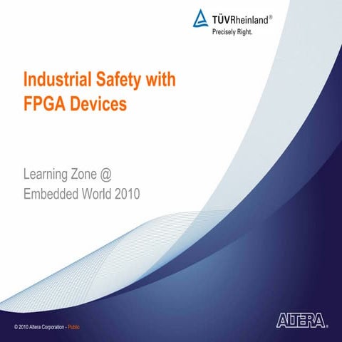 Industrial Safety: Embedded World 2010