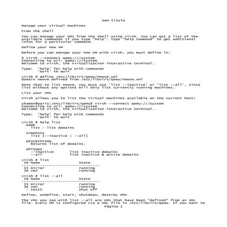 Alterar memória kvm virtual machine