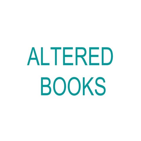 Altered book ideas