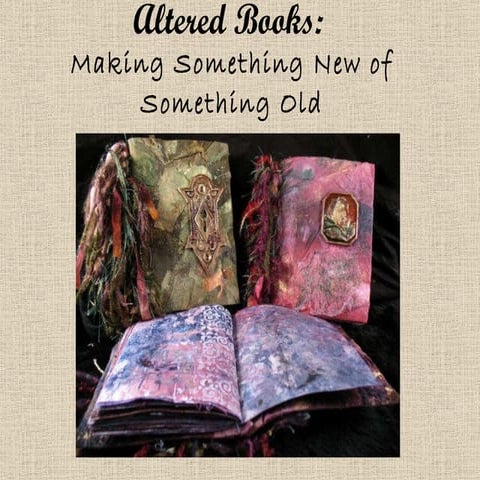 Altered books