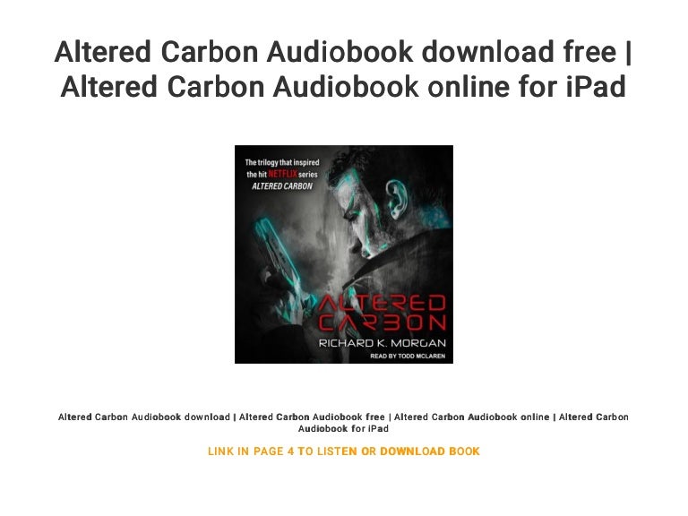 altered carbon book series
