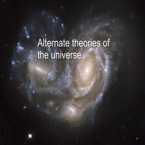 Alternate Universe Theories