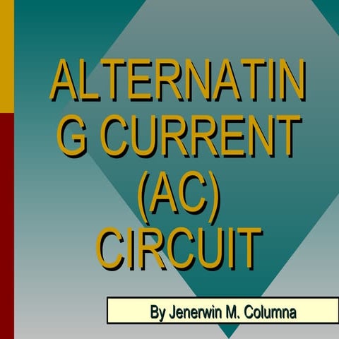 Alternating current circuit