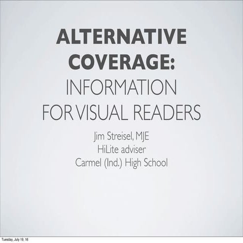 Alternative coverage