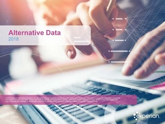 How do lenders perceive alternative credit data?