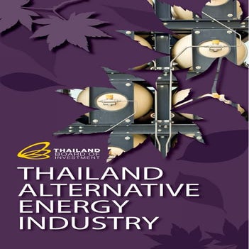 Thailand's Alternative Energy Industry (2014)