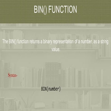 Alternative functions