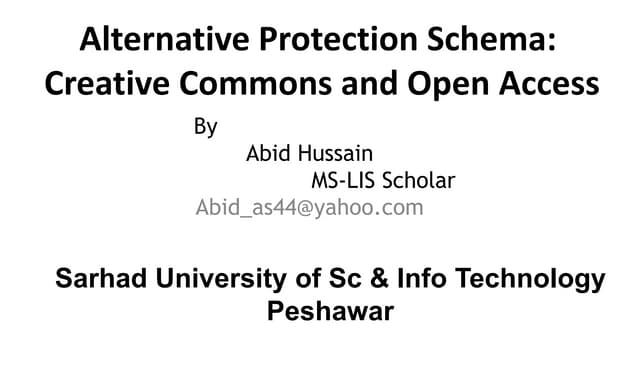 Alternative protection schema