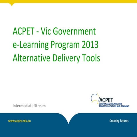 Alternative eLearning Tools