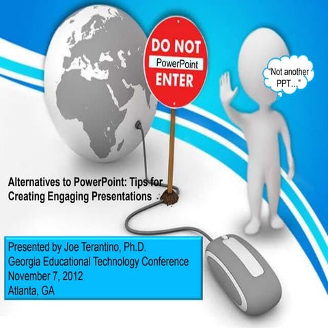 Alternatives to ppt