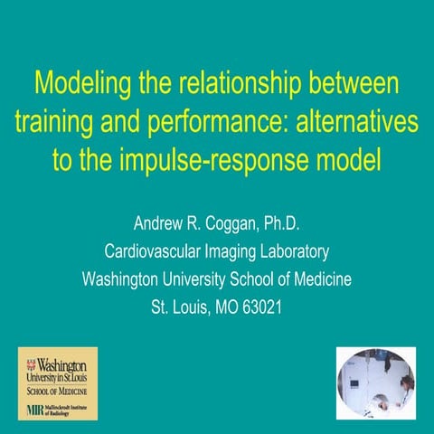 Alternatives to the impulse response model