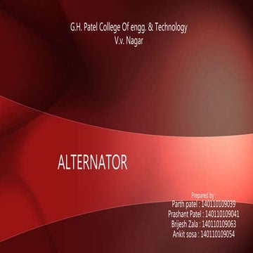 Alternator