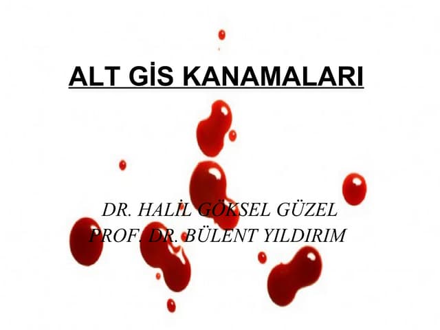 Alt gi̇s kanamalari