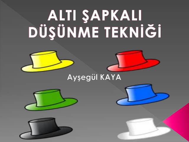 Alti şapkali düşünme yöntemi̇ (1) bizimmmm
