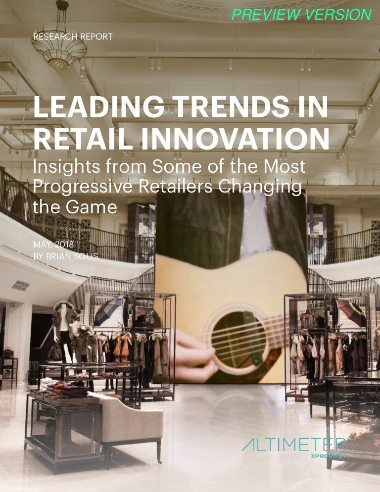 [REPORT PREVIEW] Leading Trends in Retail Innovation