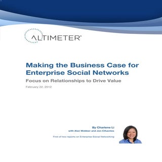 [Report] Making The Business Case f...