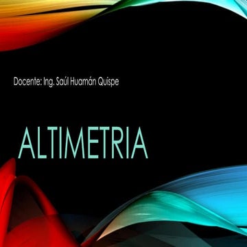 Altimetria